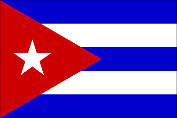 Bandera Cuba .gif - Extra Grande