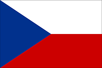 Bandera República Checa .gif - Extra Grande