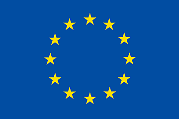 Bandera Unión Europea .gif - Extra Grande