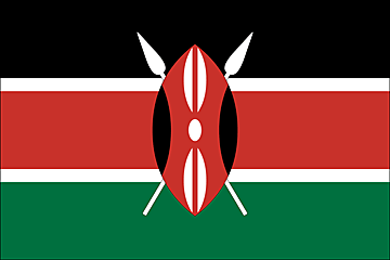 Bandiera Kenya .gif - Molto Grande