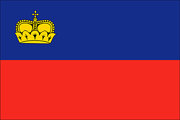 Bandiera Liechtenstein .gif - Molto Grande