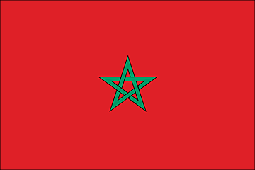 Bandiera Marocco .gif - Molto Grande