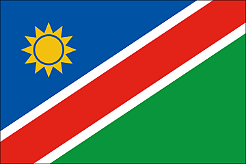 Bandiera Namibia .gif - Molto Grande