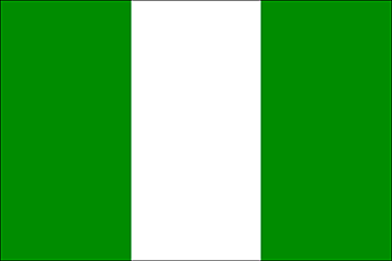 Bandiera Nigeria .gif - Molto Grande