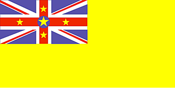 Bandera Niue .gif - Extra Grande