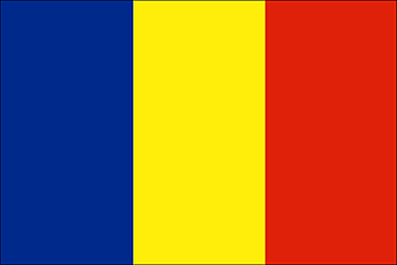Bandiera Romania .gif - Molto Grande