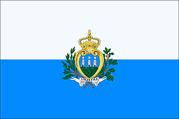 Bandiera San Marino .gif - Molto Grande