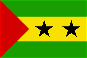 Bandera Santo Tomé y Príncipe .gif - Extra Grande