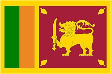 Bandiera Sri Lanka .gif - Molto Grande