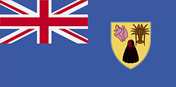 Bandera Islas Turks y Caicos .gif - Extra Grande