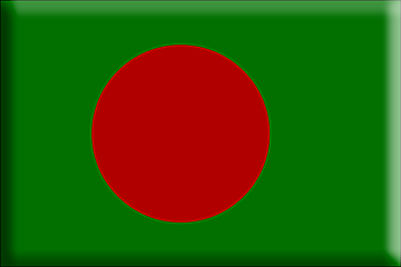 Bandiera Bangladesh .gif - Molto Grande e rialzata