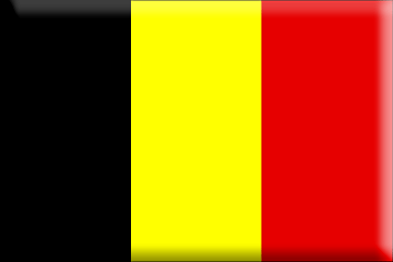 Bandiera Belgio .gif - Molto Grande e rialzata