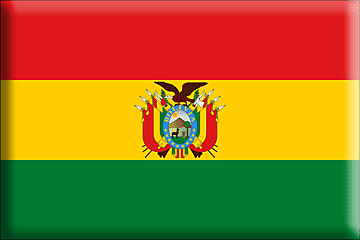 Bandiera Bolivia .gif - Molto Grande e rialzata