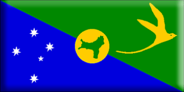 Bandiera Isole Christmas .gif - Molto Grande e rialzata