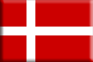 Bandiera Danimarca .gif - Molto Grande e rialzata