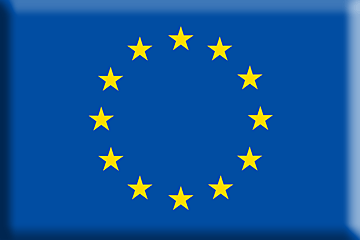 Bandera Unión Europea .gif - Extra Grande y realzada