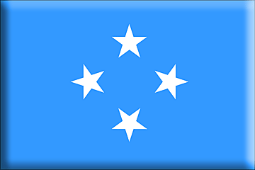 Bandiera Micronesia .gif - Molto Grande e rialzata