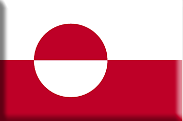 Bandiera Groenlandia .gif - Molto Grande e rialzata