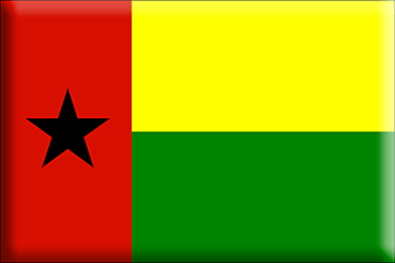 Bandiera Guinea-Bissau .gif - Molto Grande e rialzata