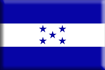 Bandiera Honduras .gif - Molto Grande e rialzata
