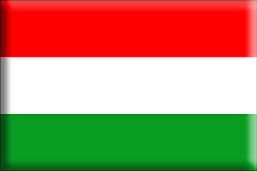 Bandiera Ungheria .gif - Molto Grande e rialzata