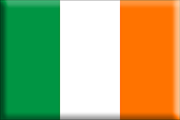 Bandiera Irlanda .gif - Molto Grande e rialzata