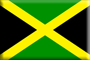 Bandiera Giamaica .gif - Molto Grande e rialzata
