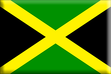 Bandera Jamaica .gif - Extra Grande y realzada