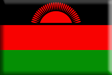 Bandiera Malawi .gif - Molto Grande e rialzata