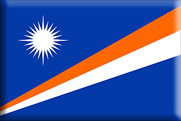 Bandiera Isole Marshall .gif - Molto Grande e rialzata