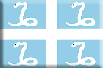 Bandera Martinica .gif - Extra Grande y realzada