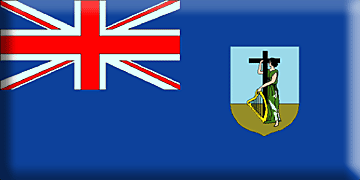 Bandera Montserrat .gif - Extra Grande y realzada