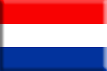 Bandiera Paesi Bassi .gif - Molto Grande e rialzata