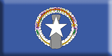 Bandera Islas Marianas del Norte .gif - Extra Grande y realzada