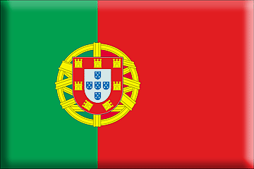 Bandera Portugal .gif - Extra Grande y realzada