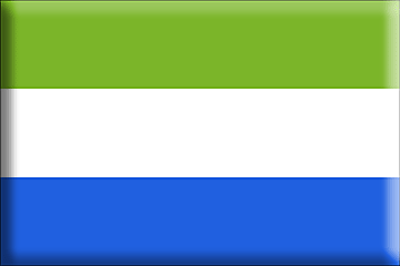 Bandera Sierra Leona .gif - Extra Grande y realzada