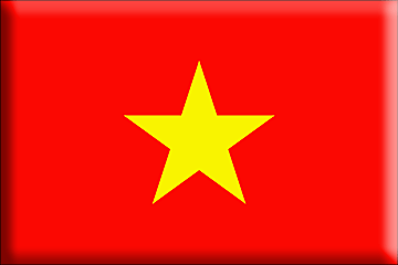 Bandiera Vietnam .gif - Molto Grande e rialzata