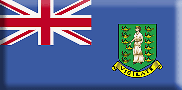 Bandiera Isole Vergini - UK .gif - Molto Grande e rialzata