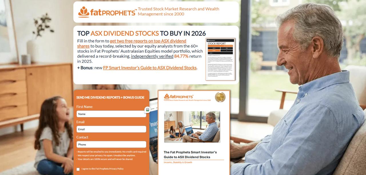 Senior Persona Landing Page
