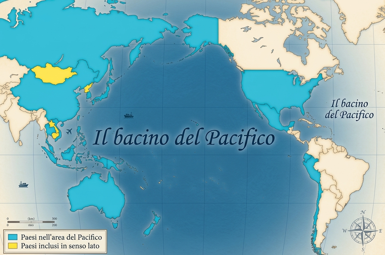 Il bacino del Pacifico