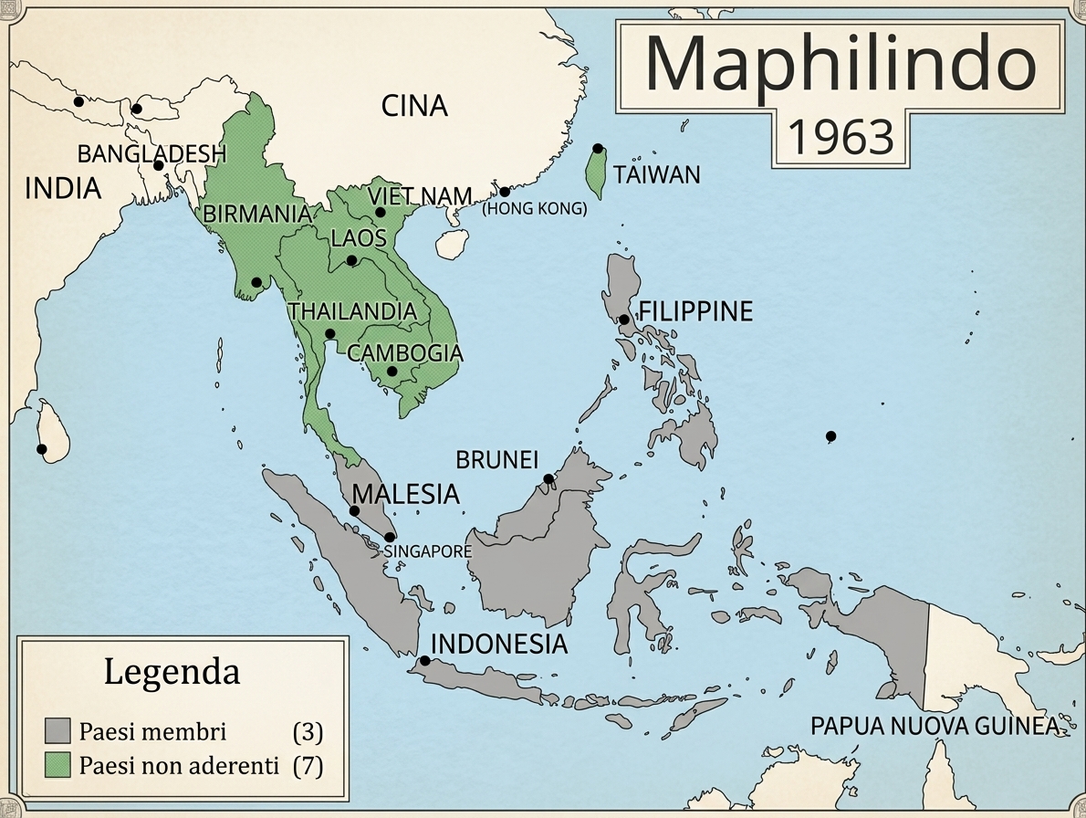 Maphilindo - Sud Est Asiatico