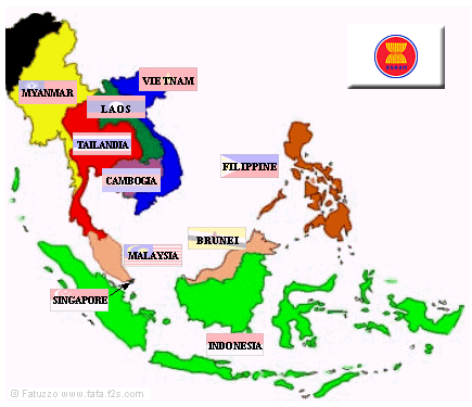 Mappa Asean