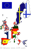 EU - European Union map 125x185 D.gif