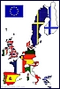 EU - European Union map 250x370 D.gif
